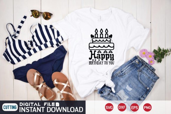 Happy Birthday to You SVG Graphics