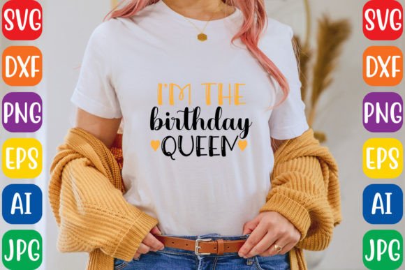 Iam the Birthday Queen Graphics
